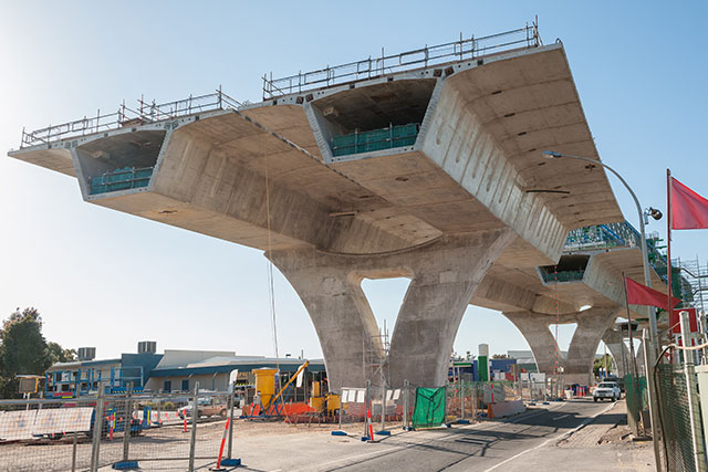 高架橋建設現場